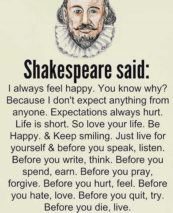 Shakespeare said quote