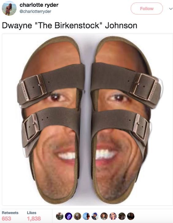 dwayne the birkenstok johnson