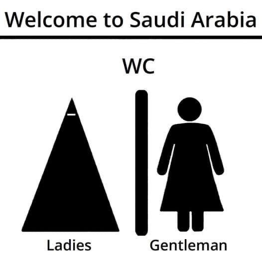 welcome to saudi arabia ladies gentlemen racist islamaphobic 