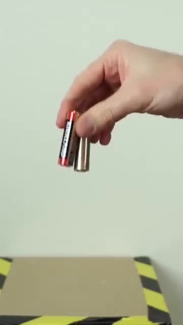 you can tell if a battery is charged just by dropping it