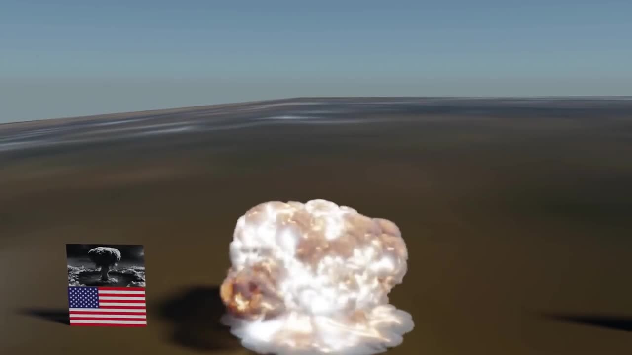 nuclear bomb size comparison